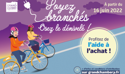 Chèque vélo à assistance electrique Grand Chambéry à partir de mi-juin 2022 - Mondovelo chambery partenaire de l'opération