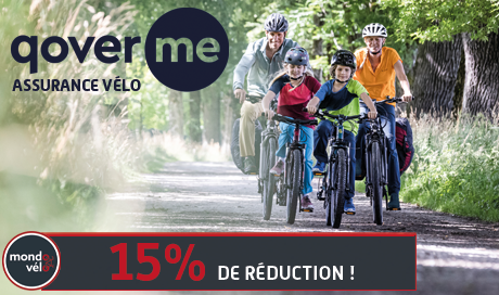 bénéficiez de 15% de remise sur l'assurance de votre vélo chez Mondovelo chambéry annecy crolles rumilly