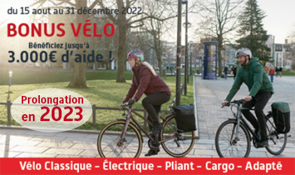 jusqu'à 3000 euros d'aide pour l'achat d'un vélo - aide - magasin velo Mondovelo