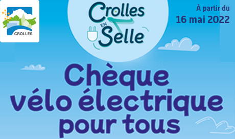Aide pour l'achat d'un vélo électrique ville de Crolles - Mondovélo Grenoble Crolles partenaire de la subvention