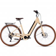 VAE urbain Cube Bikes Ella Ride Hybrid 500 U Honey'n'White chez Mondovélo Chambéry Annecy Grenoble Rumilly