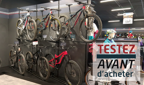 Découvrez un large choix de vélos en test chez Mondovélo Chambéry, epagny, crolles ou seynod