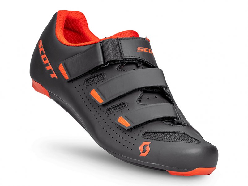 Chaussures route homme Scott Road Comp 2022 Black/Red chez Mondovélo Chambéry Annecy Grenoble Rumilly