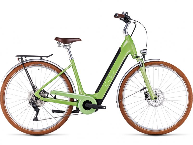 VAE urbain Cube Bikes Ella Ride Hybrid 500 U Green'n'Green chez Mondovélo Chambéry Annecy Grenoble Rumilly