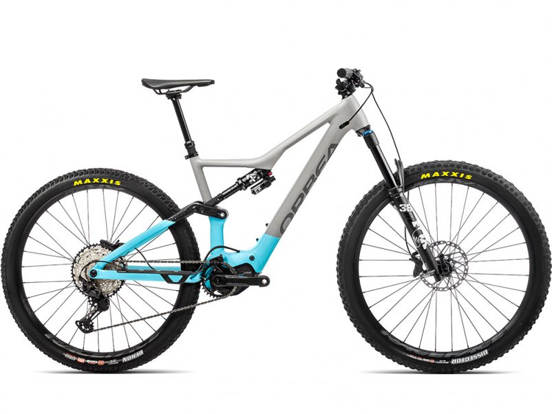 VTTAE trail Orbea Rise H15 2022 Grey/Blue chez Mondovélo Chambéry Annecy Grenoble Rumilly