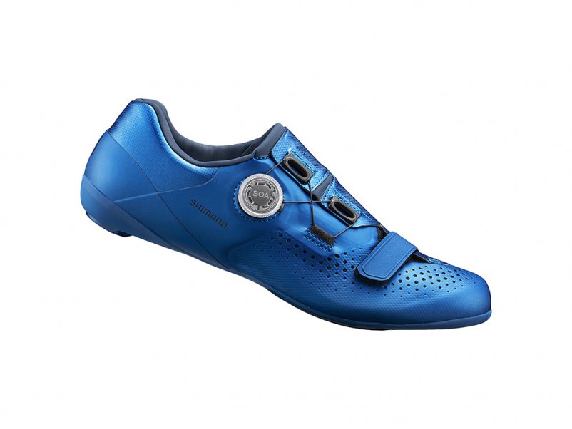 Chaussures route homme Shimano RC5 2020 Bleu chez Mondovélo Chambéry Annecy Grenoble Rumilly